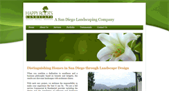 Desktop Screenshot of happyrootslandscape.com